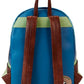 Loungefly Peanuts Beagle Scouts 50th Anniversary Womens Double Strap Shoulder Bag Purse