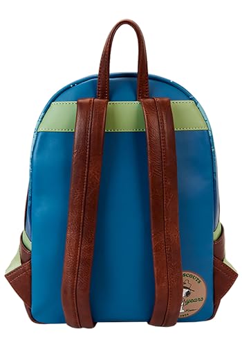 Loungefly Peanuts Beagle Scouts 50th Anniversary Womens Double Strap Shoulder Bag Purse