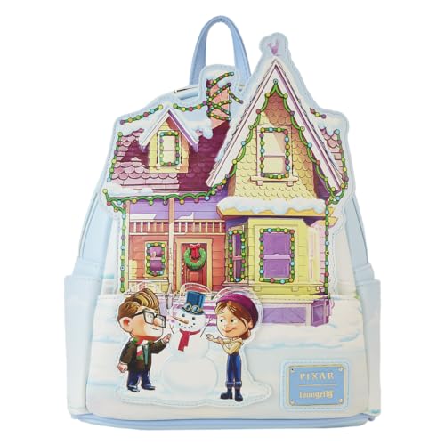 Loungefly Disney Pixar Up House Christmas Lights Mini Backpack Disney