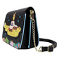 Loungefly The Beatles Yellow Submarine Flap Pocket Crossbody Bag