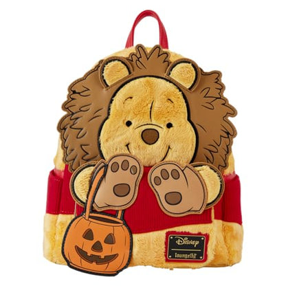 Loungefly Disney Winnie the Pooh Halloween Costume Plush Cosplay Mini Backpack | Disney Backpacks