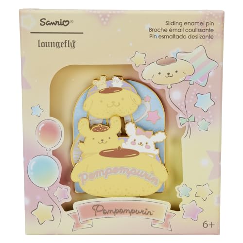 LOUNGEFLY SANRIO POMPOMPURIN CARNIVAL RIDE MOVING 3 INCH PIN