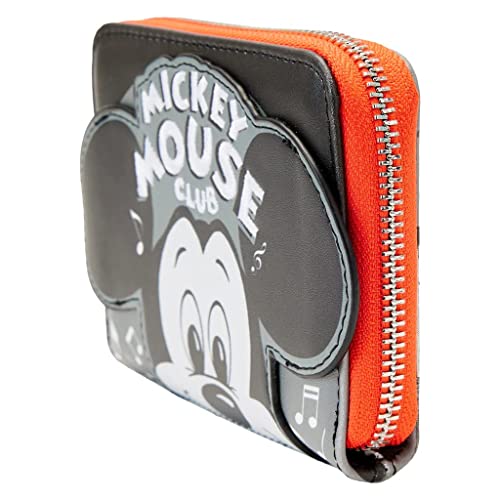 Loungefly Disney 100th Mickey Mouse Club House Zip Around Wallet