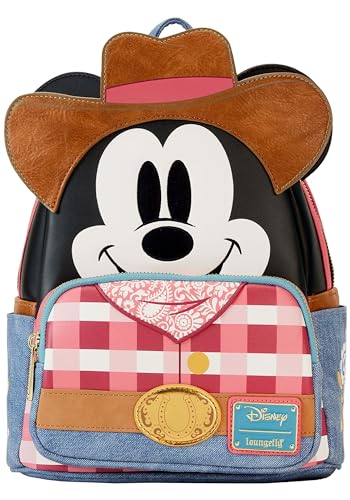 Loungefly Disney Western Mickey Mouse Mini Backpack | Mickey Mouse Bags & Backpacks