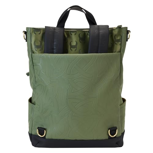 Loungefly COLLECTIV MARVEL LOKI The CREATIV CONVERTIBLE TOTE BAG
