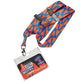 Loungefly Radiator Springs Lanyard with Card Holder and 4 Pins, Premium Lanyards with ID Holders for Boys and Girls, 16 Inches