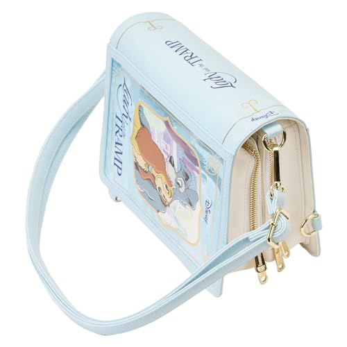 Loungefly Disney Lady and the Tramp Book Crossbody Bag