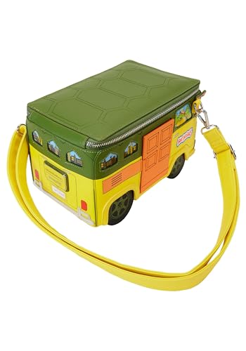 Loungefly Teenage Mutant Ninja Turtles 40th Anniversary Party Wagon Figural Crossbody Bag