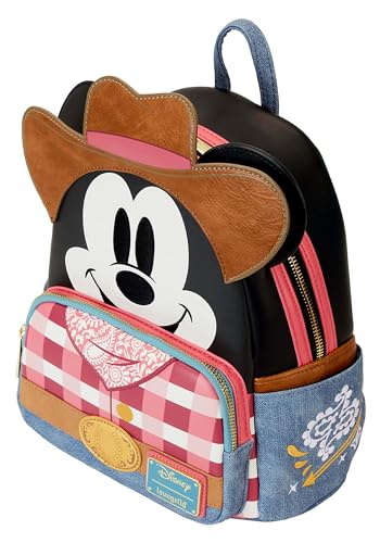 Loungefly Disney Western Mickey Mouse Mini Backpack | Mickey Mouse Bags & Backpacks