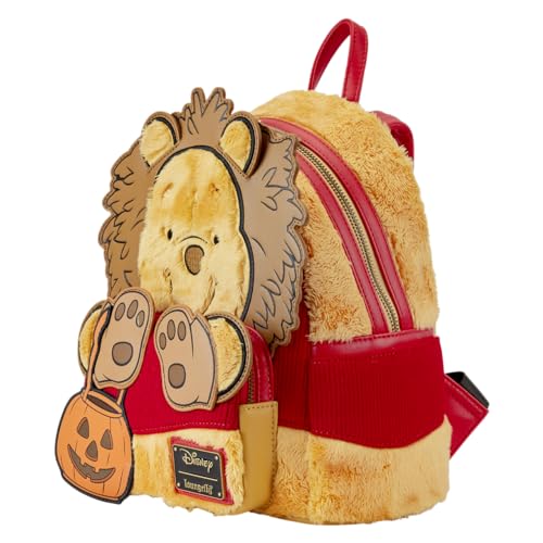 Loungefly Disney Winnie the Pooh Halloween Costume Plush Cosplay Mini Backpack | Disney Backpacks