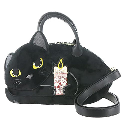 Loungefly Disney Hocus Pocus Binx Holding Candle Crossbody Bag