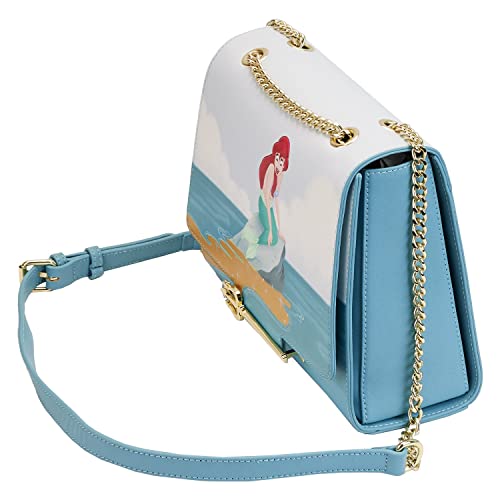Loungefly Disney Little Mermaid Triton's Gift Crossbody Bag