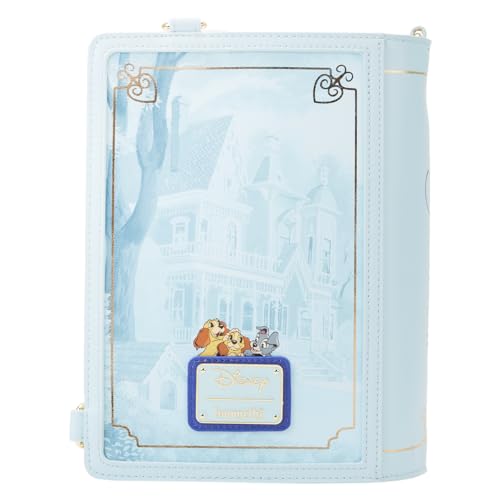 Loungefly Disney Lady and the Tramp Book Crossbody Bag