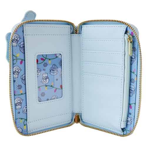 Loungefly Disney Pixar Up House Holiday Zip Around Wallet