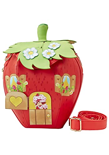 Loungefly Strawberry Shortcake Strawberry House Figural Crossbody Purse