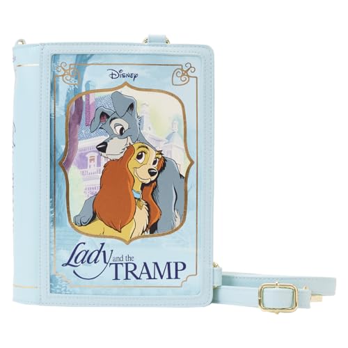 Loungefly Disney Lady and the Tramp Book Crossbody Bag