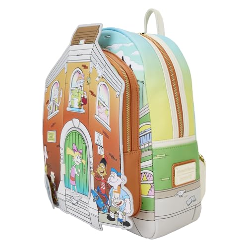 Loungefly Hey Arnold! Sunset Arms Boarding House Mini Backpack