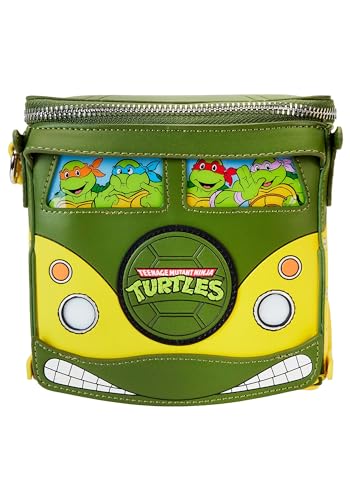 Loungefly Teenage Mutant Ninja Turtles 40th Anniversary Party Wagon Figural Crossbody Bag
