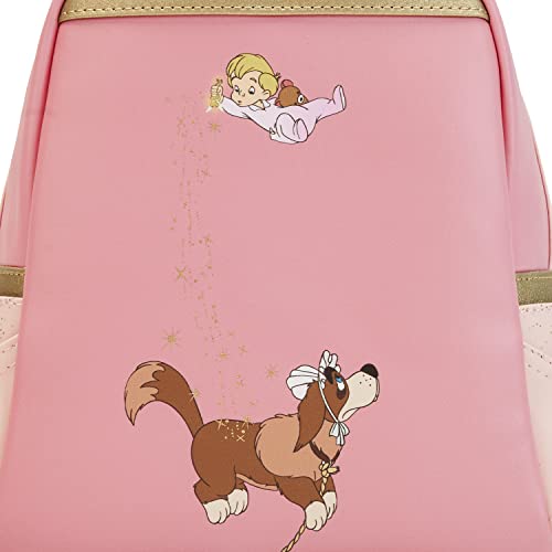 Loungefly Disney Peter Pan You Can Fly 70th Anniversary Double Strap Shoulder Bag Purse