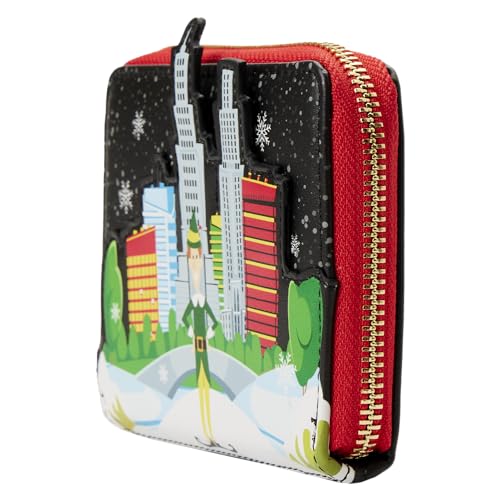 Loungefly Elf Buddy In Manhattan Zip Around Wallet