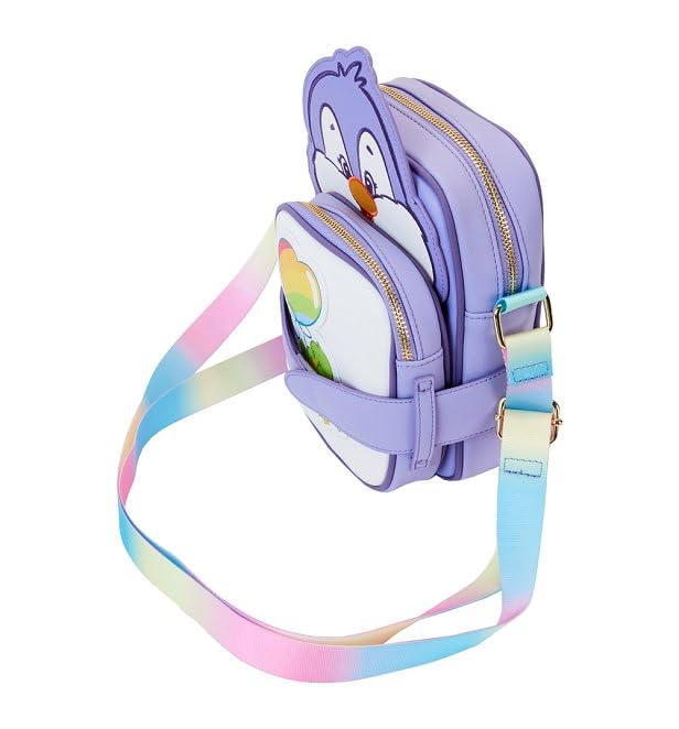 Loungefly Care Bear Cousins Cozy Heart Penguin Crossbuddies Crossbody with Coin Bag