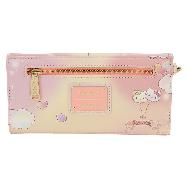 Loungefly Sanrio Hello Kitty Carnival Flap Wristlet Wallet