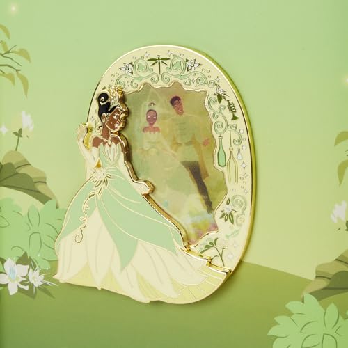 Loungefly DISNEY PRINCESS and The FROG TIANA LENTICULAR 3" COLLECTOR BOX PIN