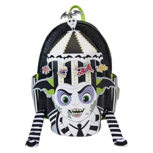 Loungefly Beetlejuice Carousel Hat Light Up Cosplay Mini Backpack | Beetlejuice Accessories