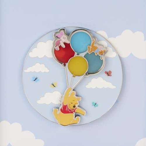 Loungefly DISNEY POOH and FRIENDS ON BALLOONS 3" COLLECTOR BOX PIN