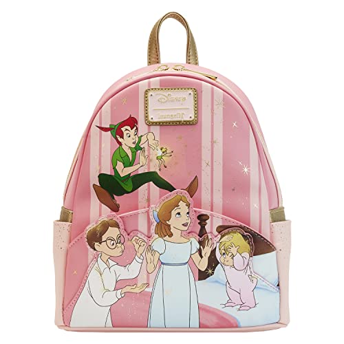 Loungefly Disney Peter Pan You Can Fly 70th Anniversary Double Strap Shoulder Bag Purse