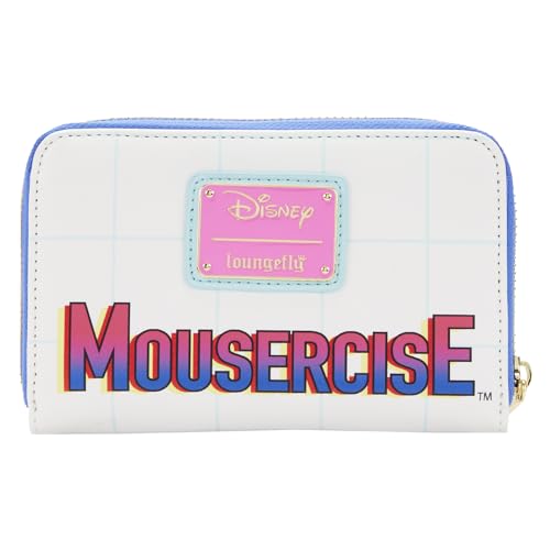 Loungefly DISNEY MOUSERCISE ZIP AROUND WALLET