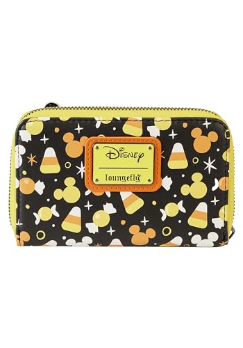 Loungefly Mickey and Friends Candy Corn Zip Around Wallet