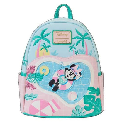Loungefly Disney Minnie Vacation Style Poolside Mini Backpack | Minnie Mouse Bags & Backpacks