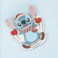 LOUNGEFLY DISNEY STITCH SNOW ANGEL 3 INCH PIN