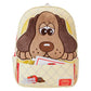 Loungefly Pound Puppies 40th Anniversary Plush Mini Backpack with Card Holder, Brown