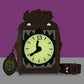 Loungefly Disney Haunted Mansion Clock Crossbody Bag