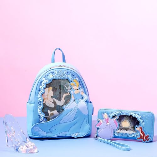 Loungefly Disney Cinderella Princess Lenticular Mini Backpack | Disney Mini Backpacks