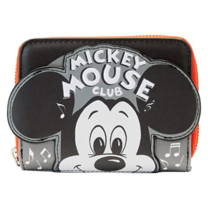 Loungefly Disney 100th Mickey Mouse Club House Zip Around Wallet