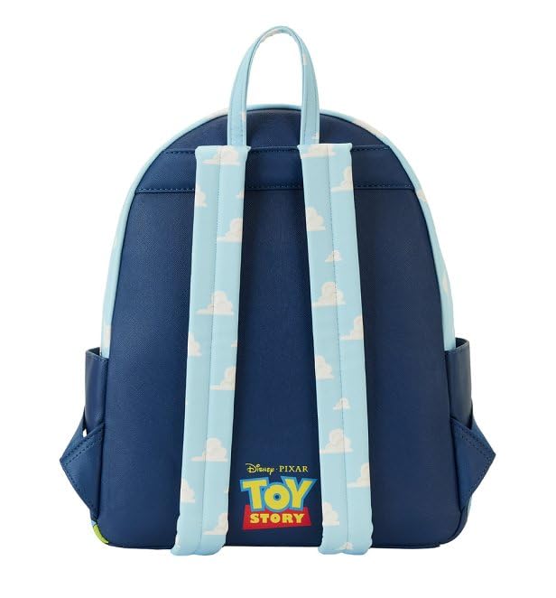 Loungefly Pixar Toy Story Movie Collab Triple Pocket Mini Backpack Bags