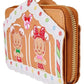 Loungefly Disney Mickey & Friends Gingerbread House Zip Wallet Disney