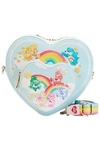 Loungefly Care Bears Heart Cloud Party Crossbody Bag