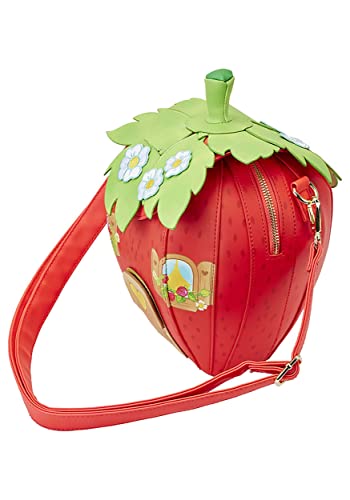 Loungefly Strawberry Shortcake Strawberry House Figural Crossbody Purse