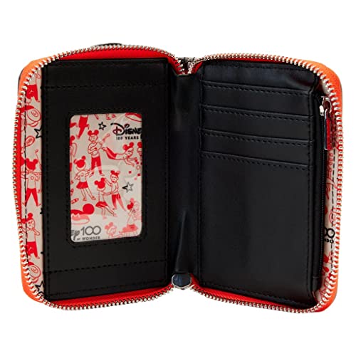 Loungefly Disney 100th Mickey Mouse Club House Zip Around Wallet