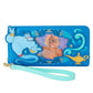 Loungefly Disney Aladdin Jasmine Lenticular Zip Around Wristlet Wallet