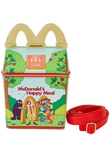 Loungefly McDonald's Vintage Happy Meal Figural Crossbody Bag