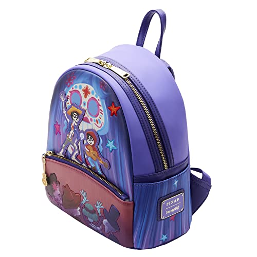 Loungefly Coco Miguel and Hector Performance Mini Backpack