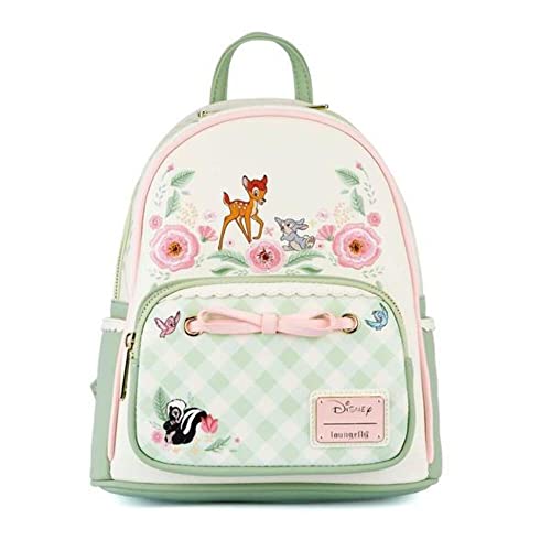 Loungefly Bambi Spring Time Gingham Mini Backpack