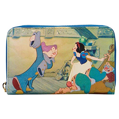 Loungefly Disney Snow White Scenes Ziparound Wallet