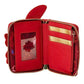 Loungefly Disney Mulan 25th Anniversary Mushu Glitter Zip Wallet | Disney Wallets