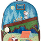 Loungefly Peanuts Beagle Scouts 50th Anniversary Womens Double Strap Shoulder Bag Purse